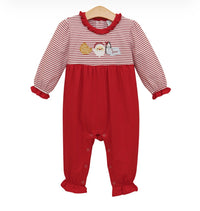 Santa's Treats Ruffle Romper