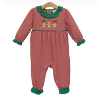 Santa's Sweet Helpers Ruffle Romper