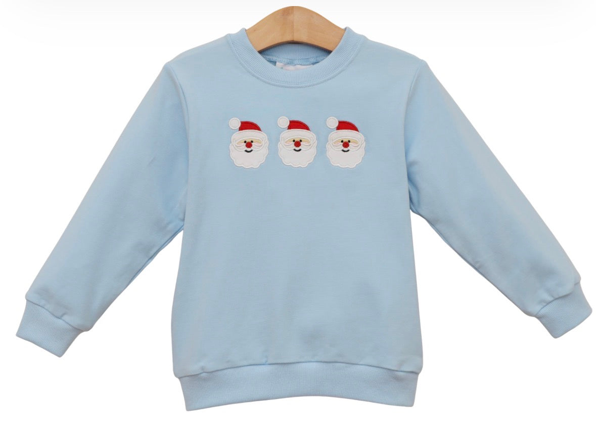 Santa Pullover-Blue