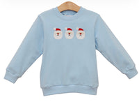 Santa Pullover-Blue