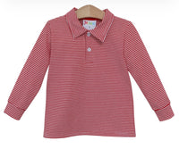 Michael Polo LS-Red Stripe