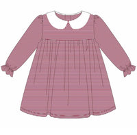 Lottie Dress-Red Stripe