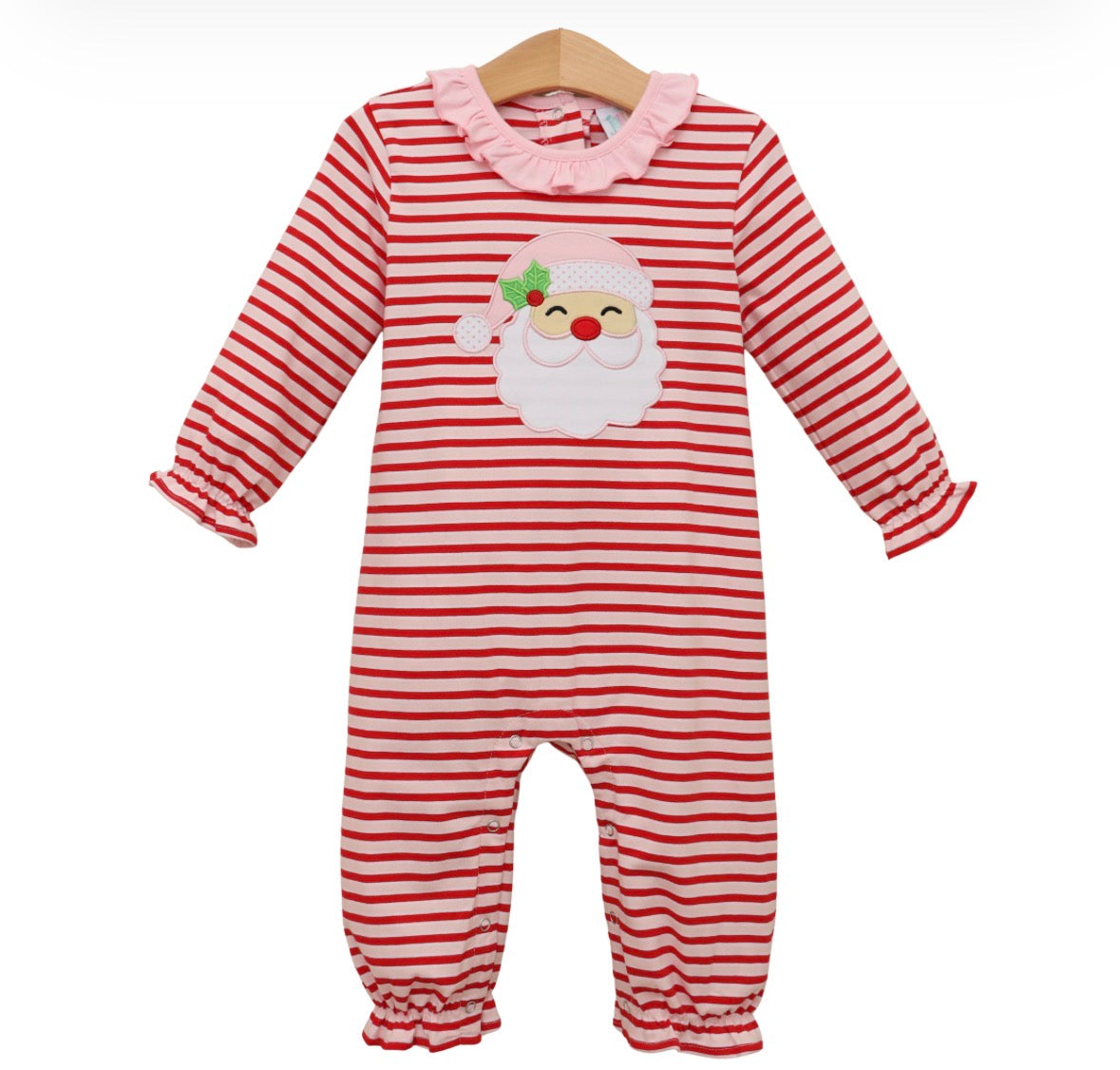 Jolly St. Nick Ruffle Romper