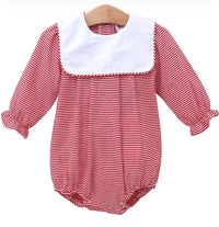 Jane Bubble-Red Stripe
