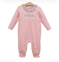 Frosty Friends Ruffle Romper