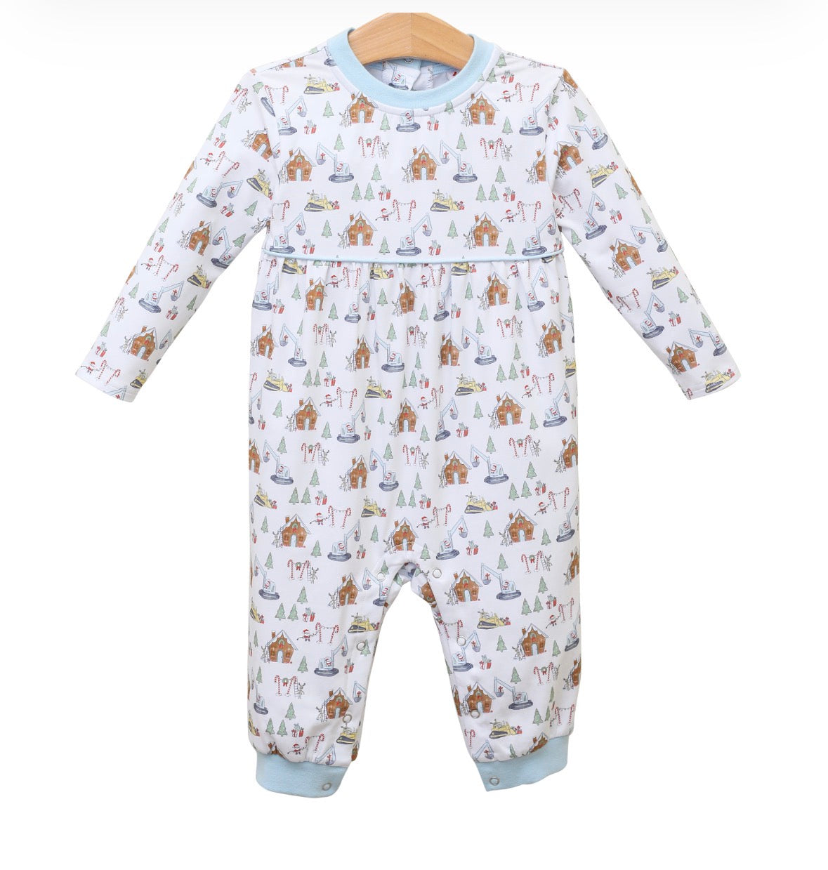 Constructing Christmas Patrick Romper