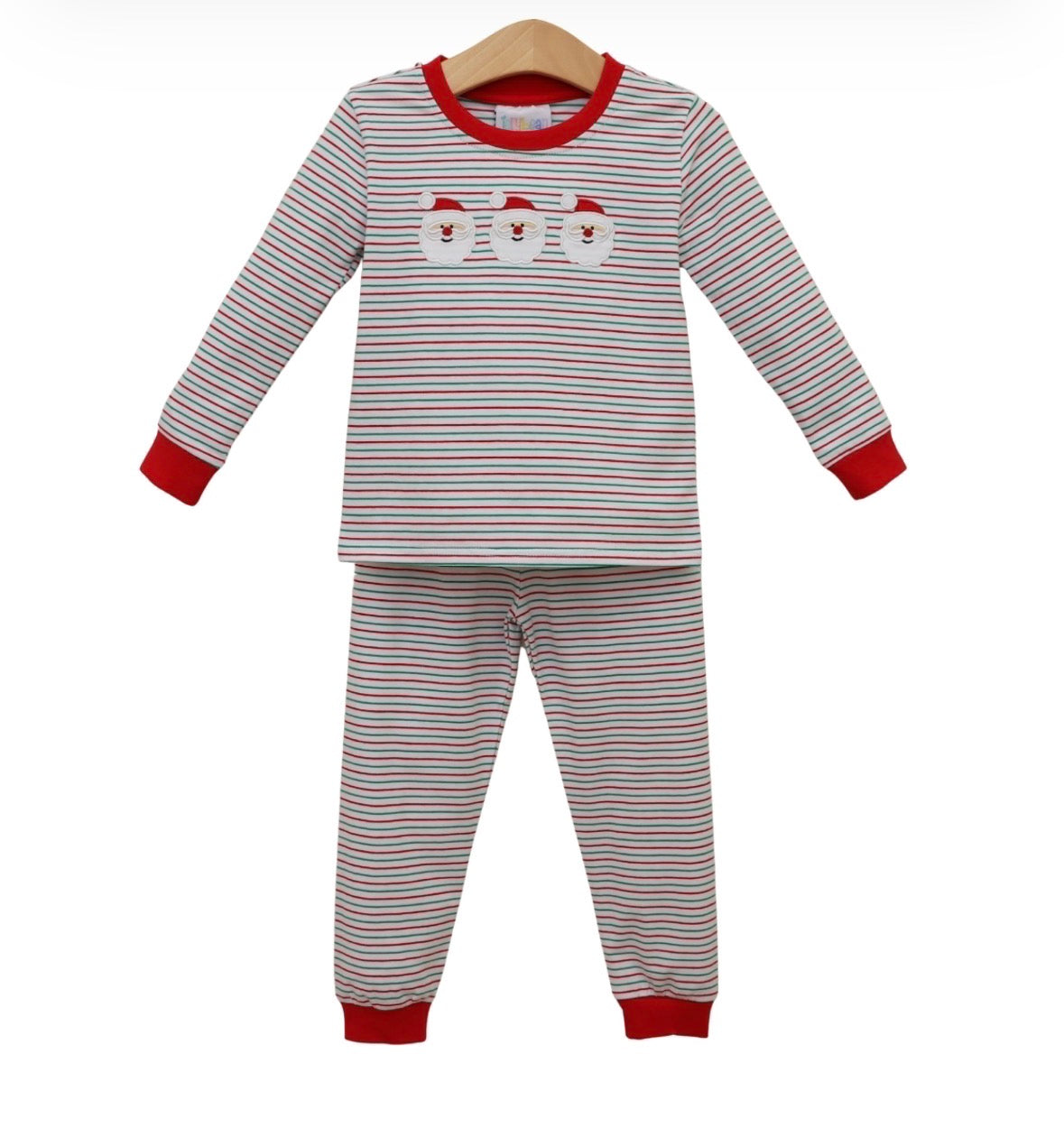 Christmas Candy Stripe Santa Set