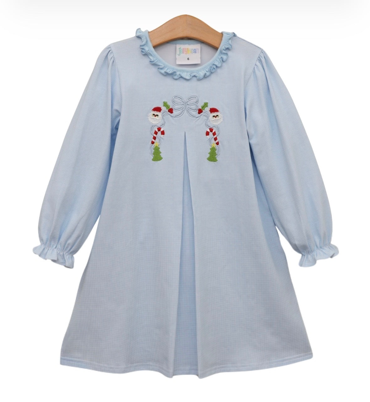 A Classic Christmas Pleated Dress