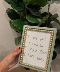 Custom Embroidered Handwriting